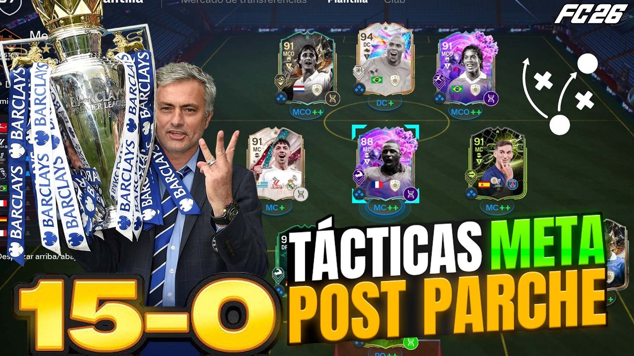 NUEVO 15-0 CON LAS MEJORES T&Aacute;CTICAS META EN EA FC 26