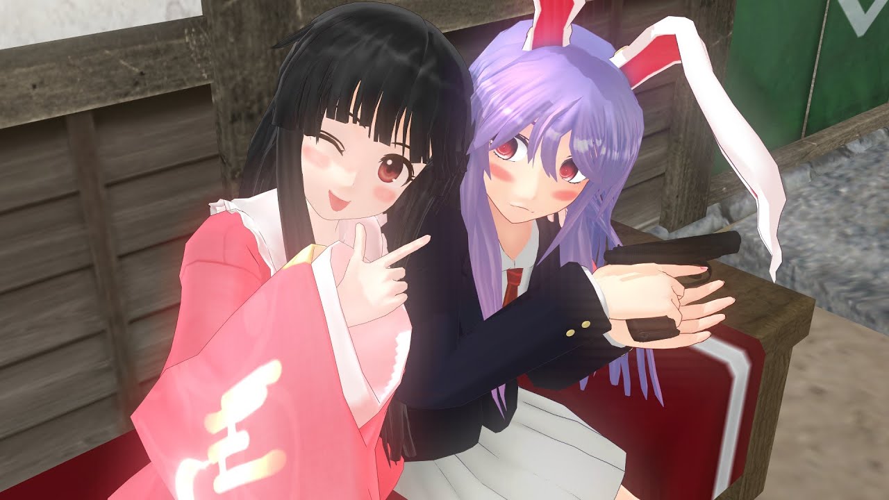 【東方MMD紙芝居】輝夜さんの幸せな一日（別世界）