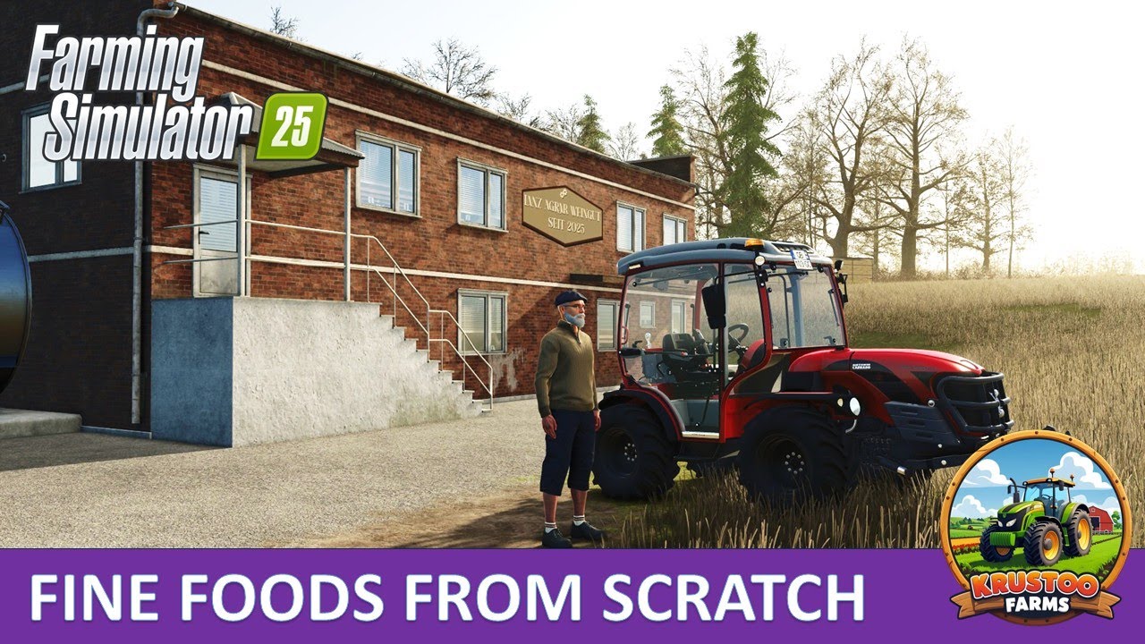 WE BUILT A WINERY! WINE, CHEESE, TOMATOES, GARLIC....WHAT'S NEXT? - Farming Simulator 25 - EP14