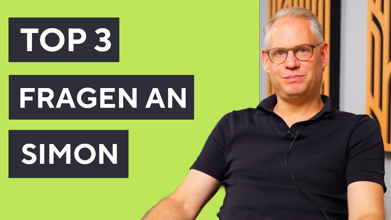 Die Top 3 Fragen an Simon 🌟 | 3 Fragen an Simon