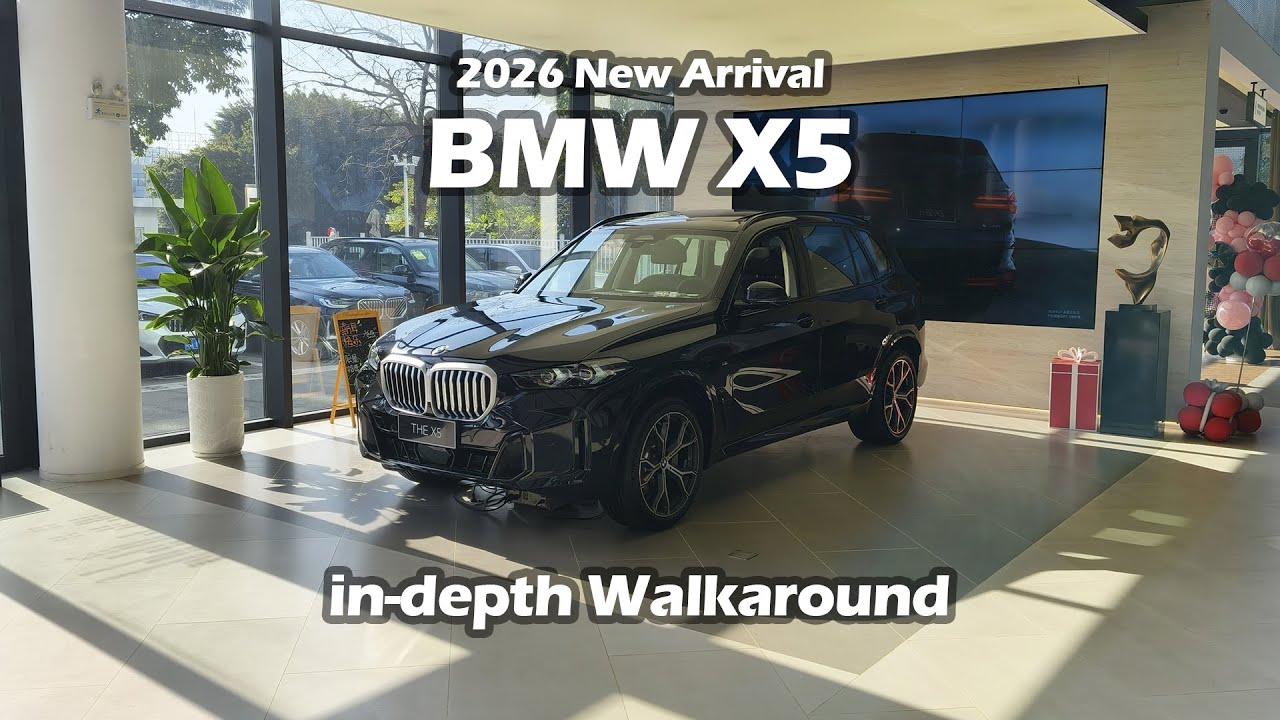 2026 New BMW X5 xDrive30Li Premium M Sport Shadow Edition SUV - Big Bear Test Car