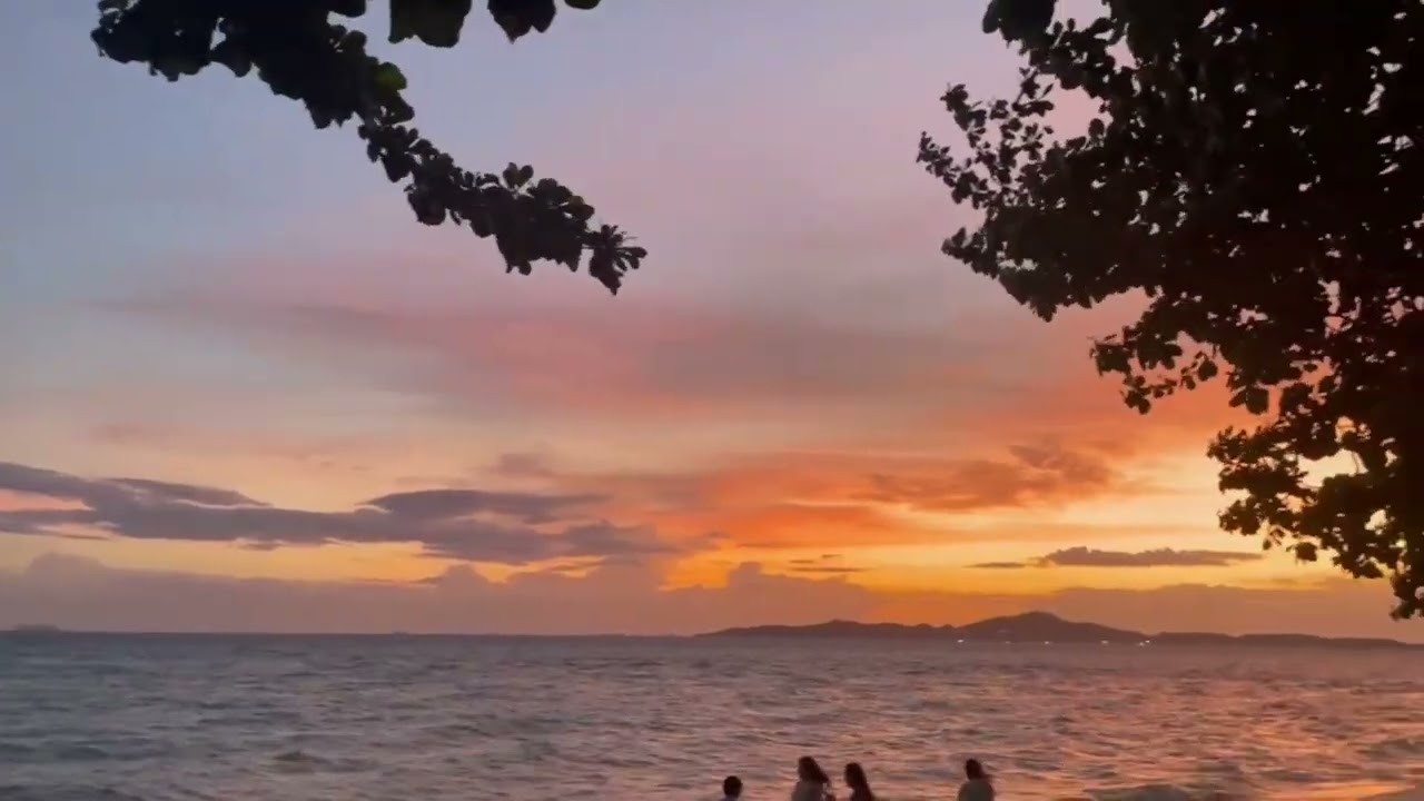 Sunset - Jomtien beach
