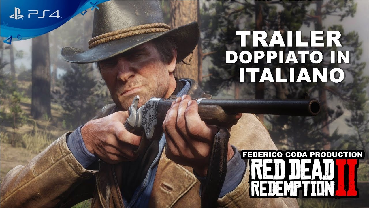 RED DEAD REDEMPTION 2 TRAILER DOPPIATO IN ITALIANO