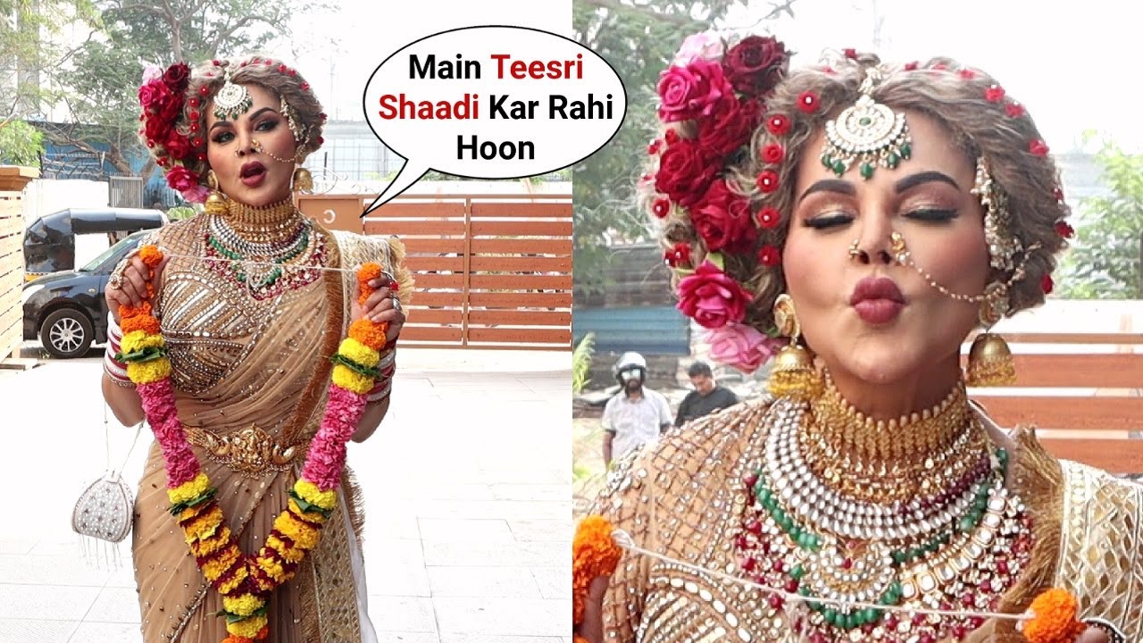 Rakhi Sawant Dress In Bride Avatar - Latest Video