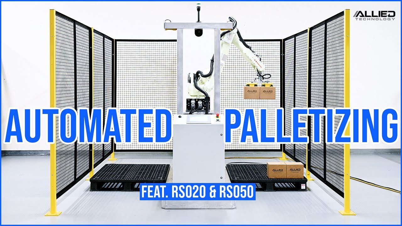 PicPac Palletizer feat. RS020 and RS050