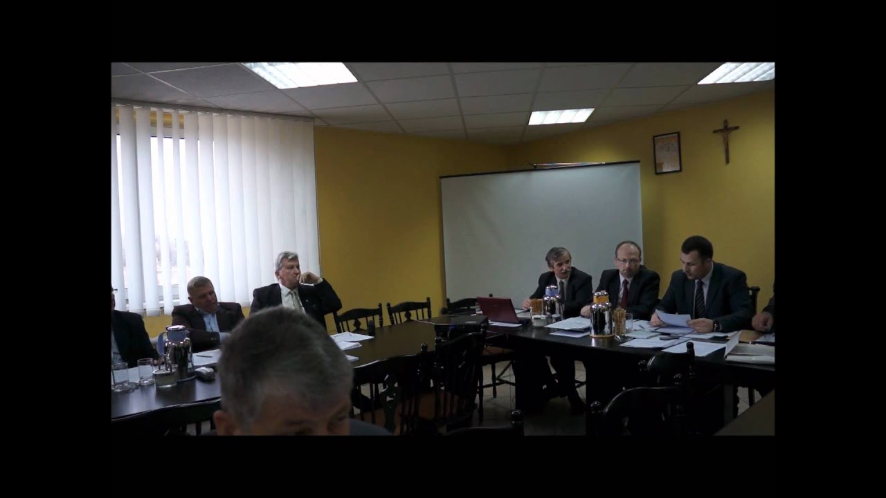 XX Sesja Rady Miejskiej w Kamieńsku - nadawanie nazw ulic 29-03-2012