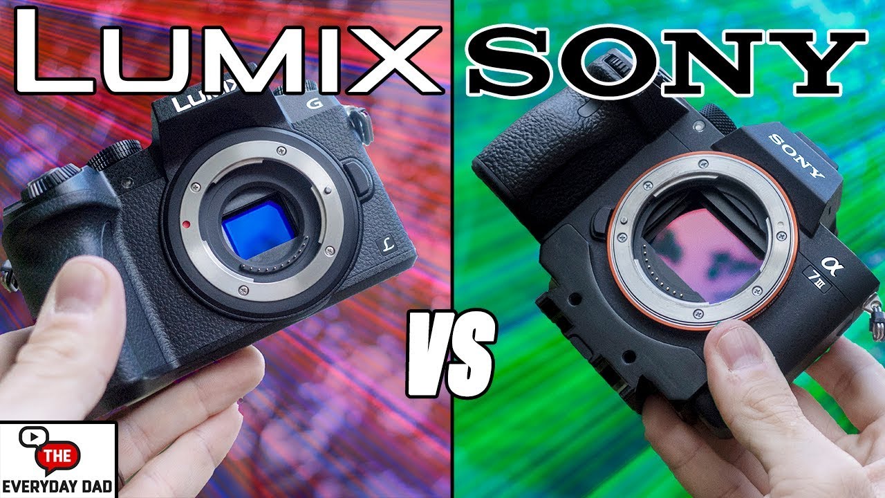 Sony A7III vs Lumix G7!  Budget Full Frame vs Budget Micro Four Thirds!