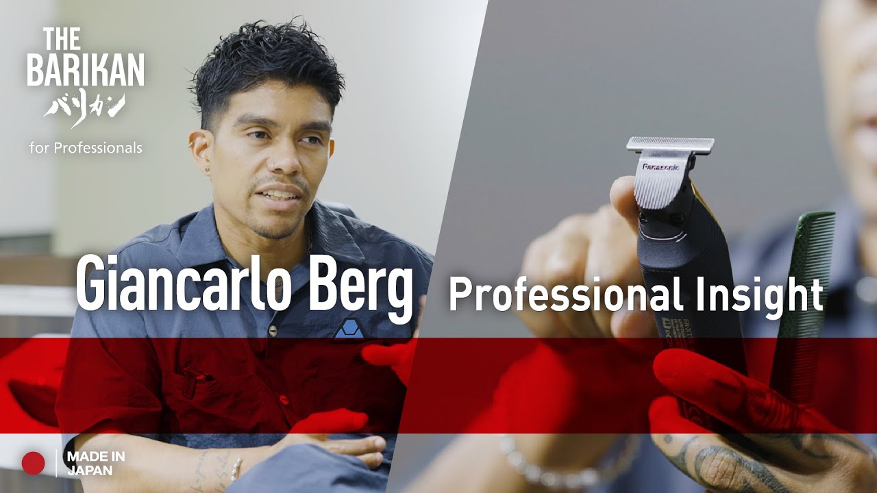 Giancarlo Berg | Professional Insight with T-Shaped Trimmer ER-XT70