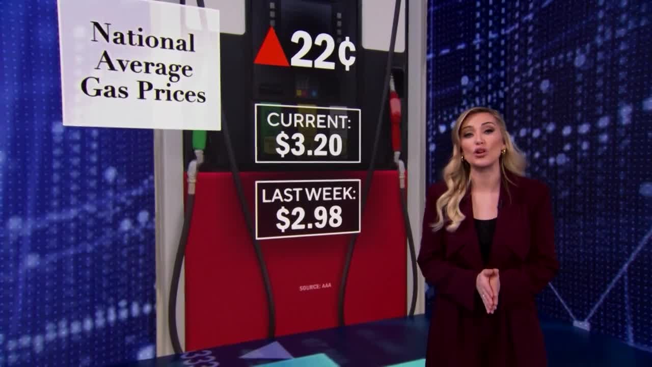 Gas prices surge amid Iran conflict and oil supply fears