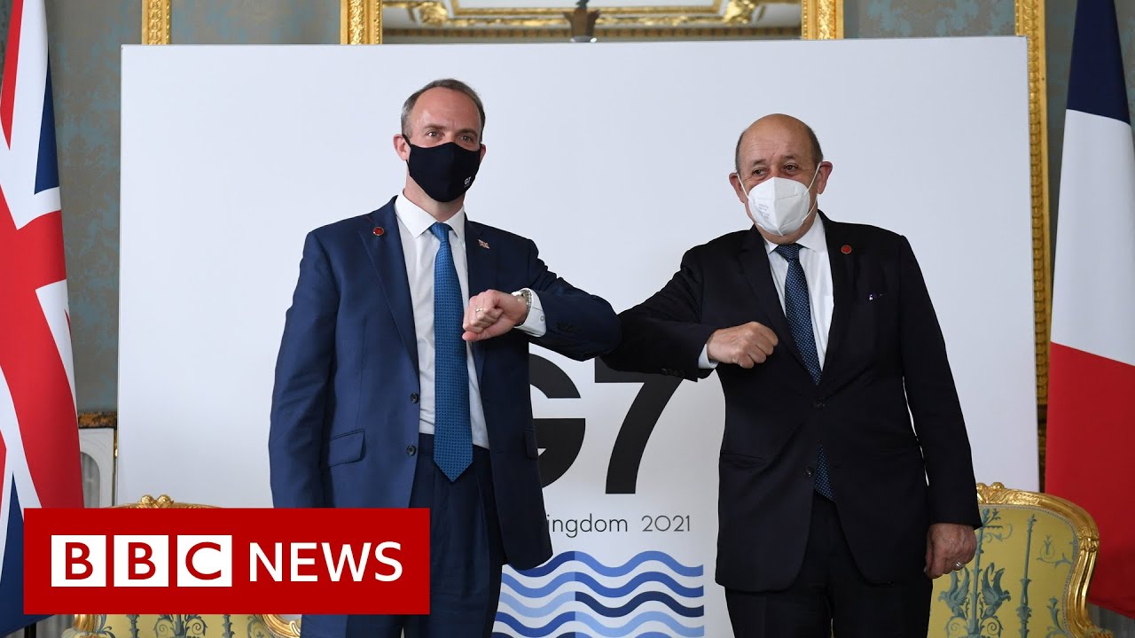 Foreign ministers discuss global threats at London G7 summit - BBC News