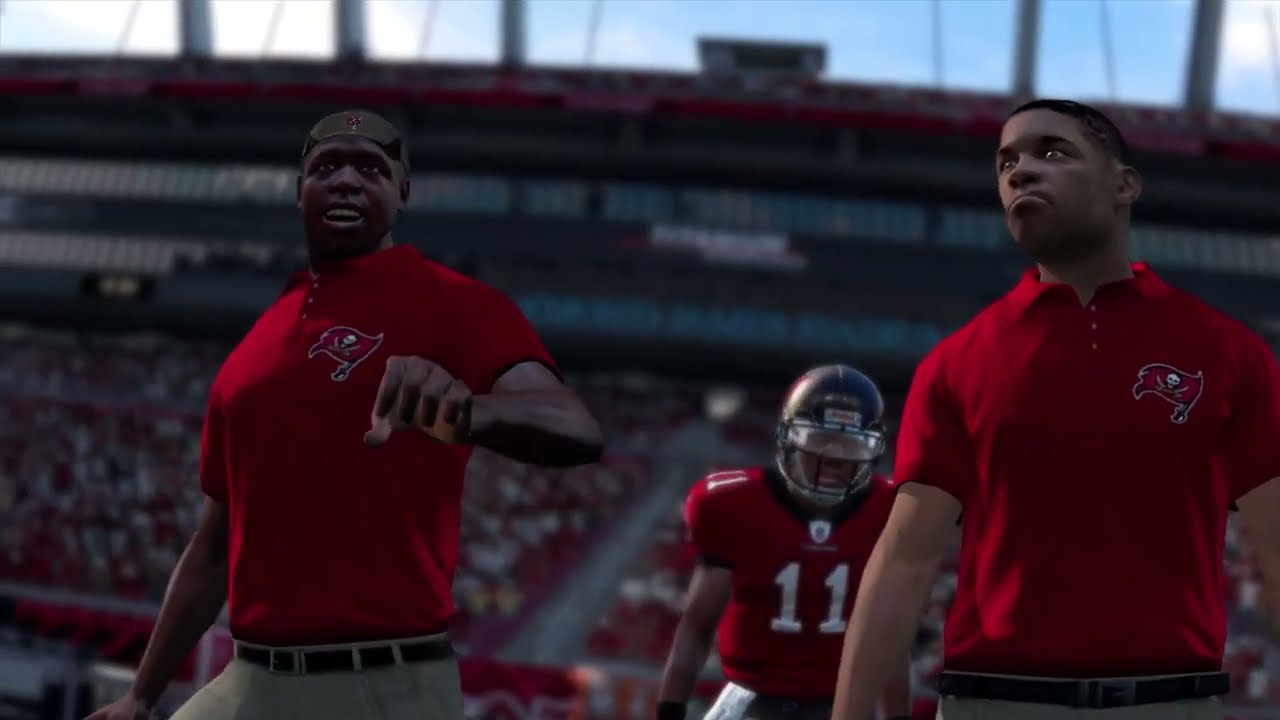 Madden NFL 12 Gameplay - New Orleans Saints vs Tampa Bay Buccaneers