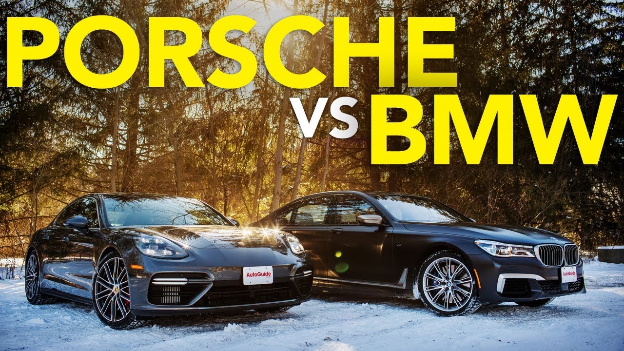 2018 BMW M760i vs Porsche Panamera Turbo Comparison | Which Luxury Winter Beater Wins?
