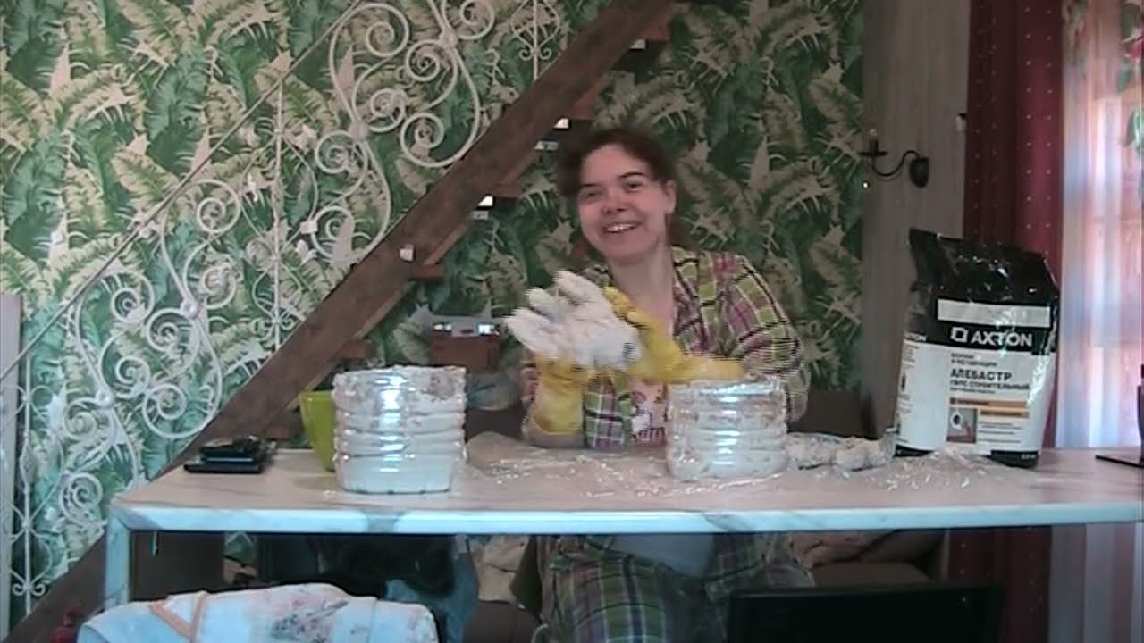 Садовая скульптура руки из гипса своими руками, мастер класс