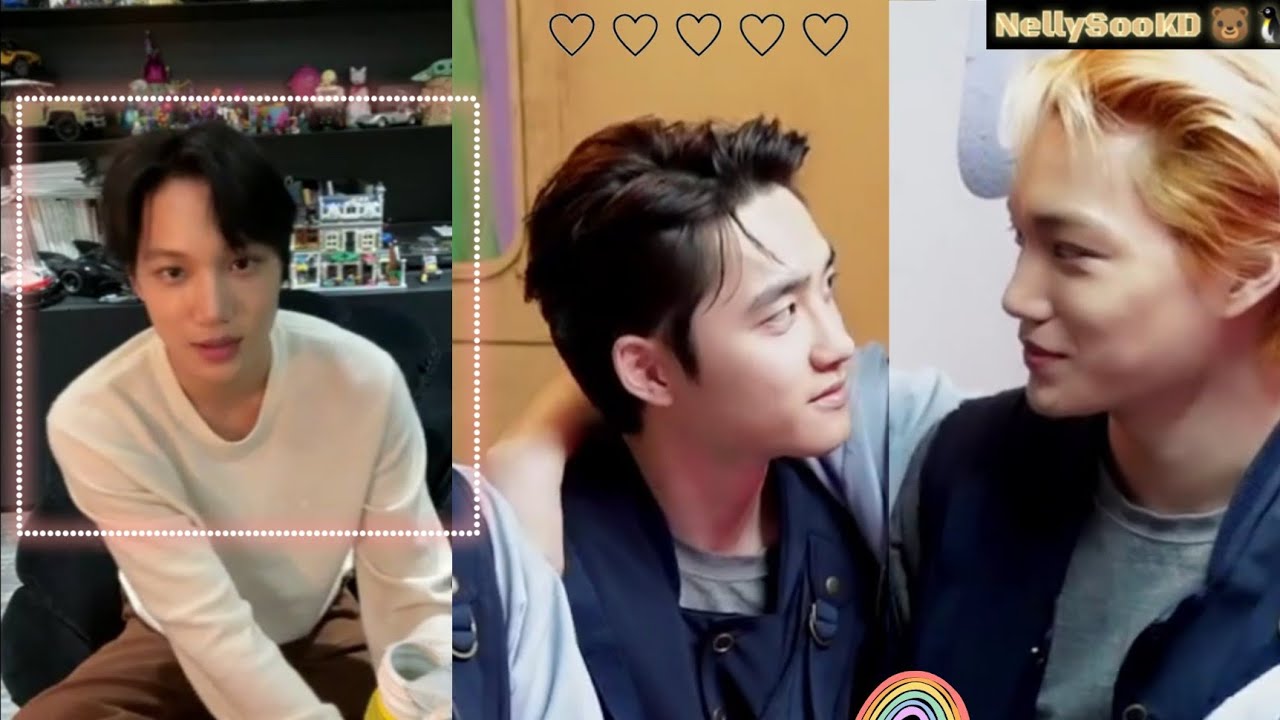 Kai live ig 04 + Exo L-1485 KAISOO Moments  ❤️