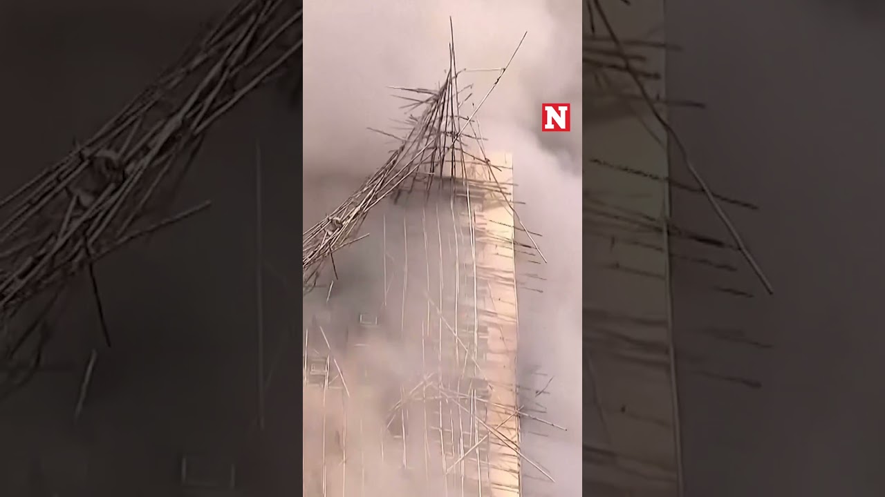 Fire Erupts at Hong Kong High-Rise Residential Buildings