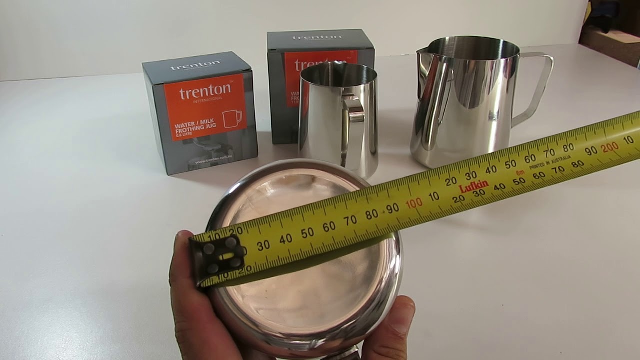 Stainless Steel Milk Frothing Jug 0 6L ,1L ,1 5L