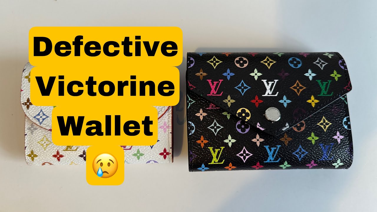 ДЕФЕКТ! РАСПАКОВКА Кошелёк Louis Vuitton x Murakami Victorine