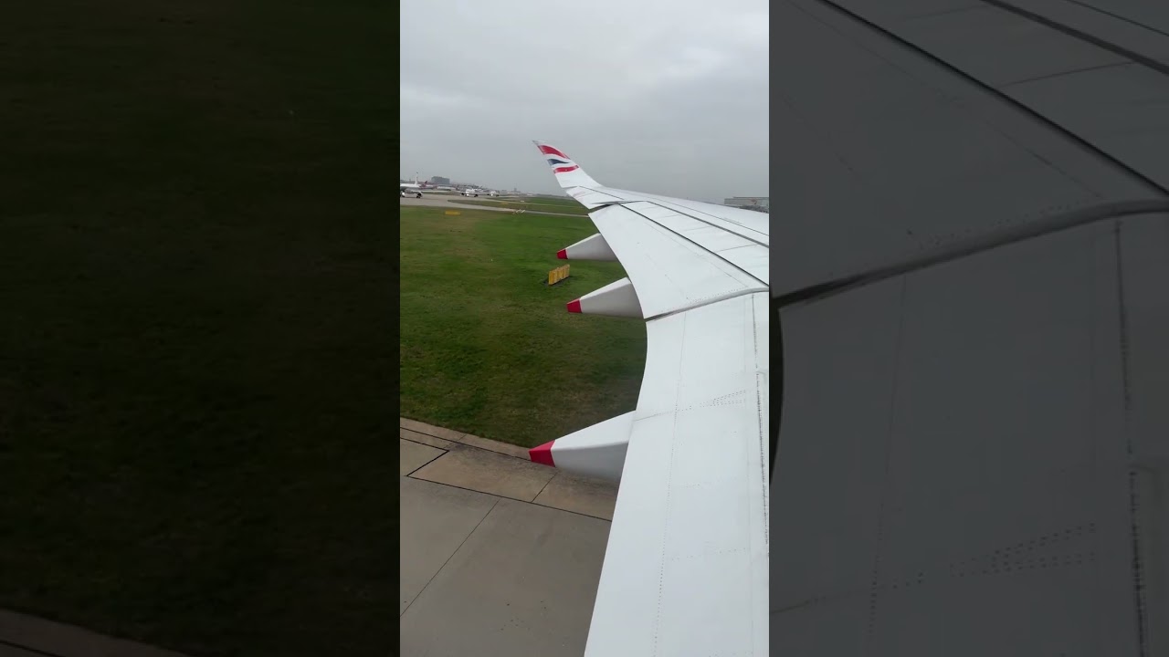 British airways A350 takeoff LHR for AUS 