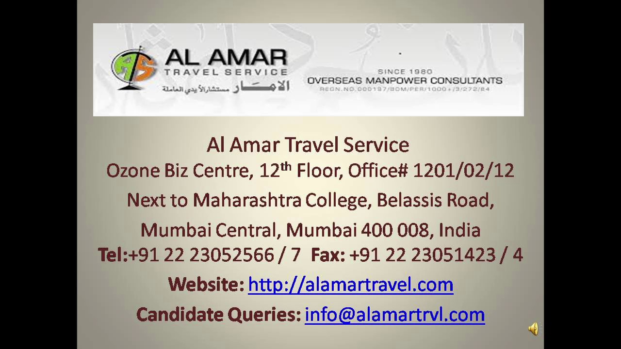 Top 5 Gulf Agencies in Mumbai for Gulf / GCC Jobs !!!