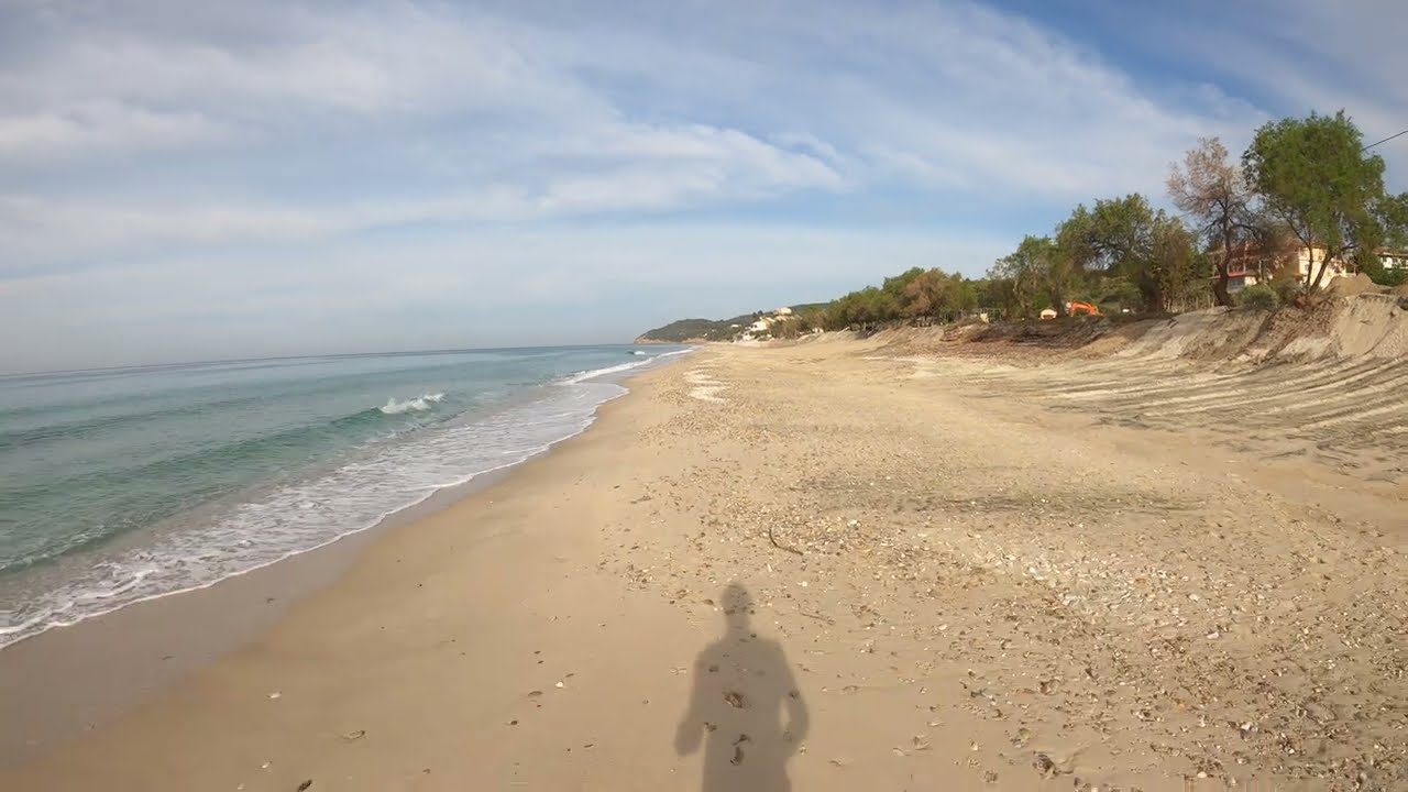 60 Minutes Thassos Running 4K - Virtual Run, Limenaria, Thassos