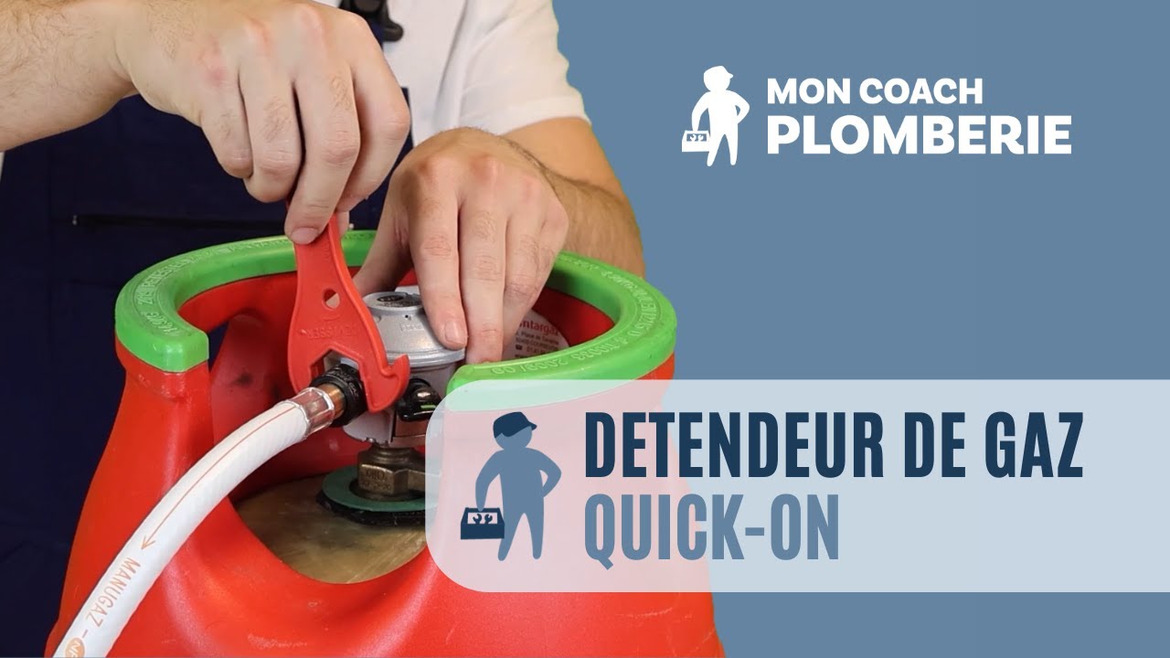 COMMENT INSTALLER UN DÉTENDEUR DE GAZ QUICK-ON