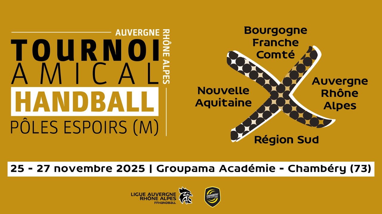 (part1) Auvergne Rhône Alpes | Nouvelle Aquitaine (Tournoi Amical des Pôles Espoirs 2025)