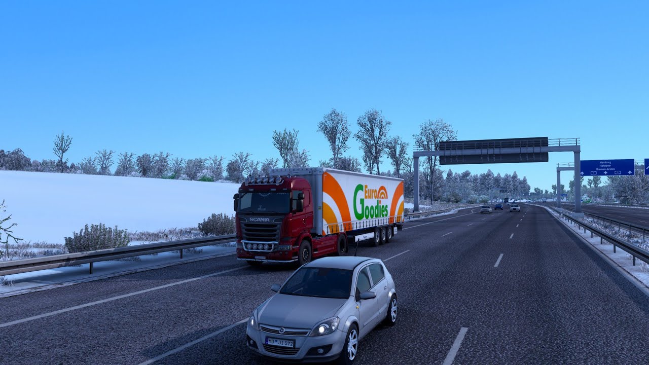 Euro Truck Simulator 2 Киль в Оснабрюк Орехи