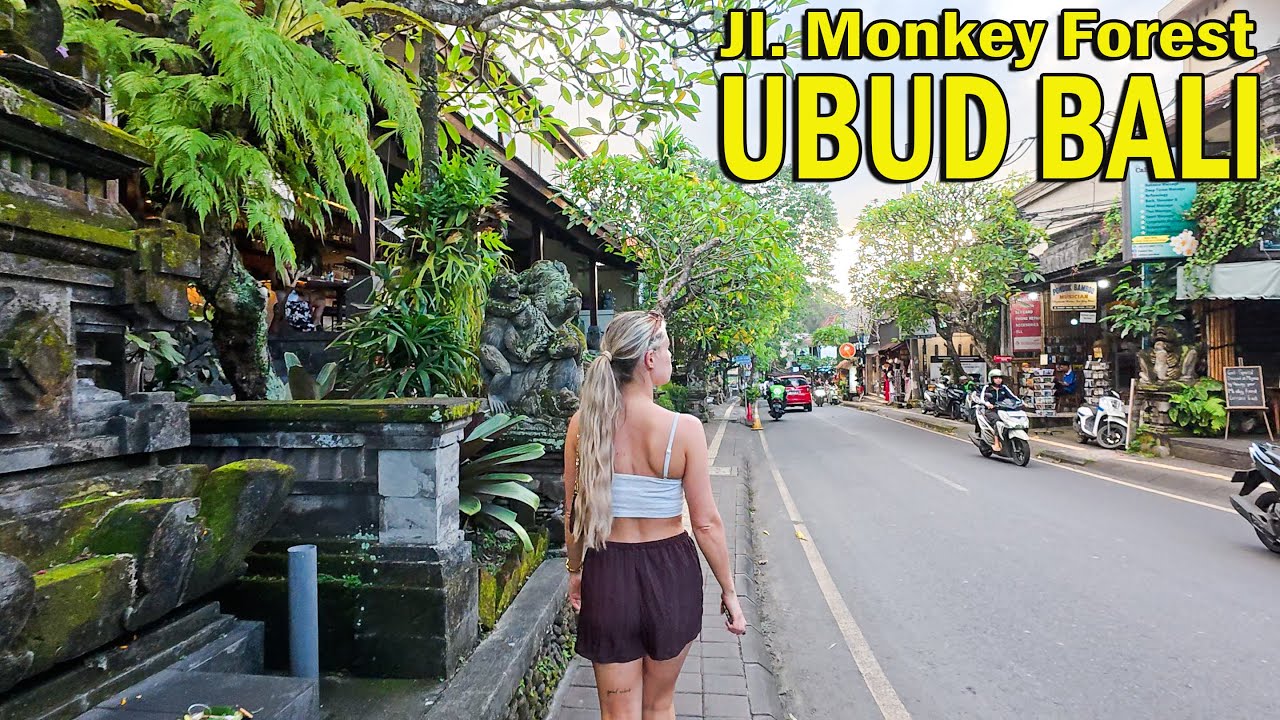 Beautiful Walk In Ubud Bali But Bad Habit Starts Again..!!!