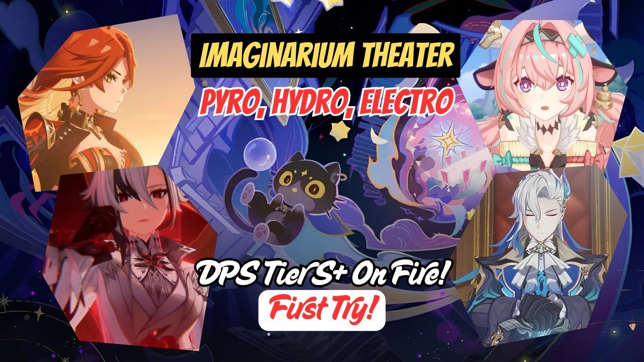 DPS Tier S+ Ngeratain Imaginarium Theater!! Lunar Mode! New IT 6.2 / Luna 3!