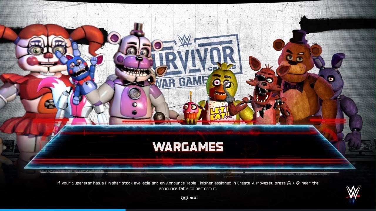 FNAF 1 VS FNAF SISTER LOCATION CHRISTMAS SPECIAL