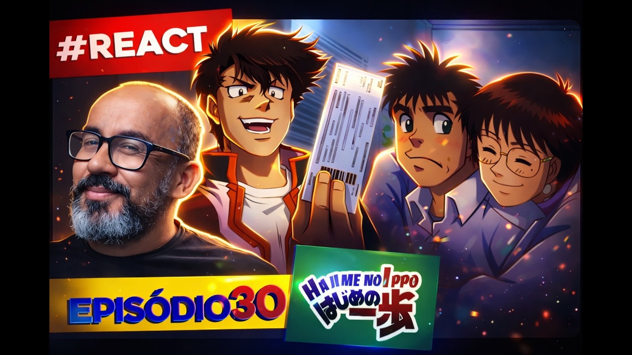 Repost: IPPO VAI LUTAR E TÁ DE CRUSH NOVA! 🥊|  React Hajime no Ippo Episódio 30