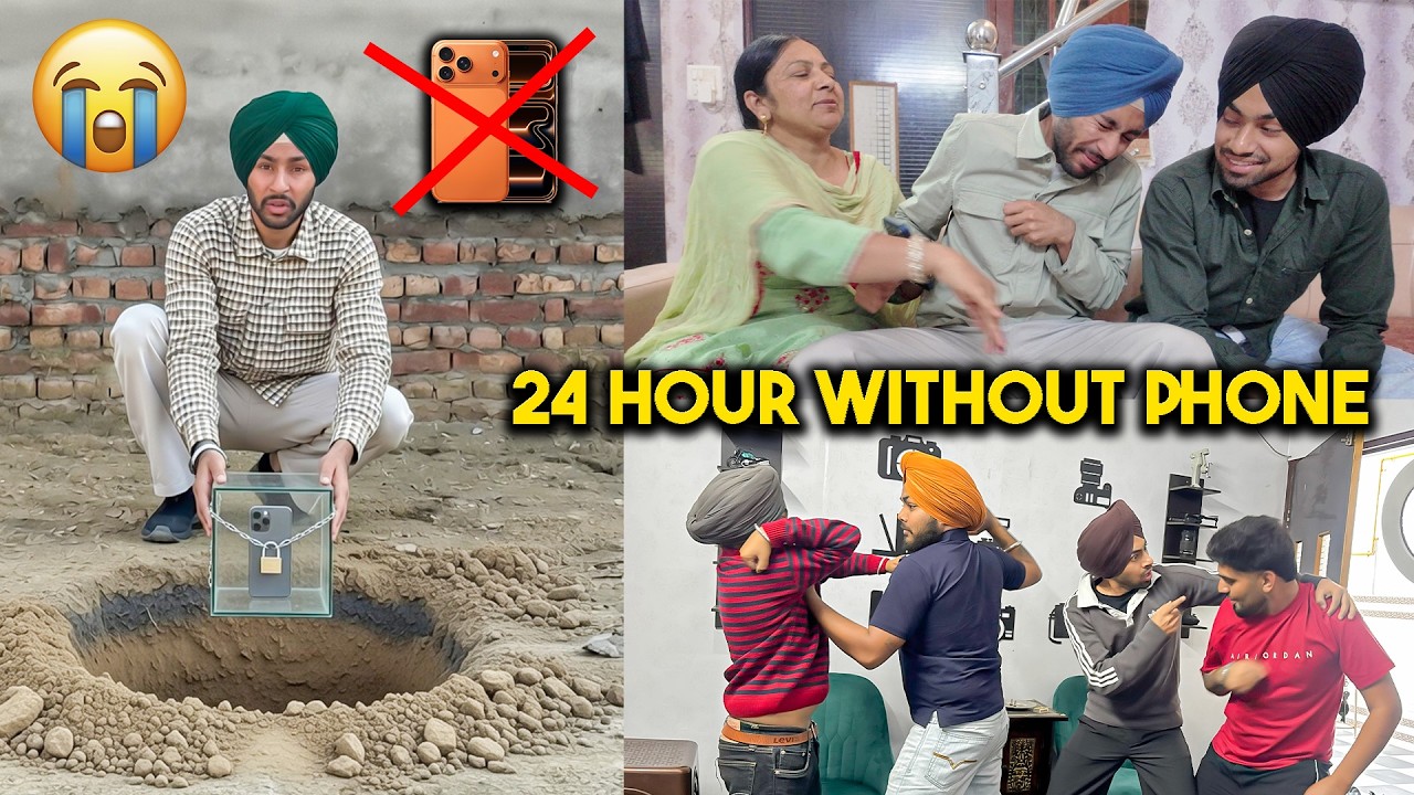 24 HOURS Without PHONE Win 10000₹😱  | 1 Din Bina Phone To Sab Pagal Hoge Reality Of Phone Addiction😮