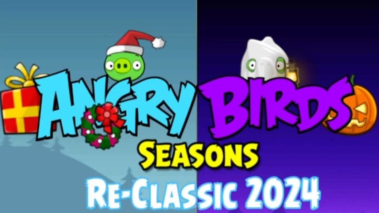 Angry Birds Seasons Re-classic 2024 (PC | New | Demo)