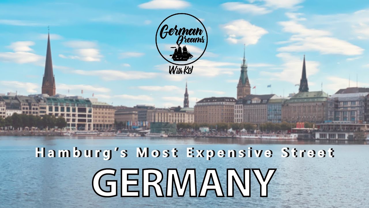 Welcome to Hamburg, Germany | Hamburg's Most Expensive Street | Travel Vlog | First Vlog Germany
