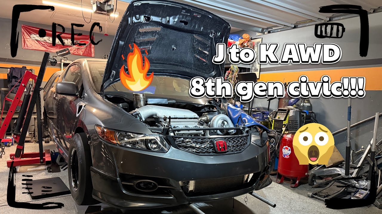 AWD J swap 8th gen civic si