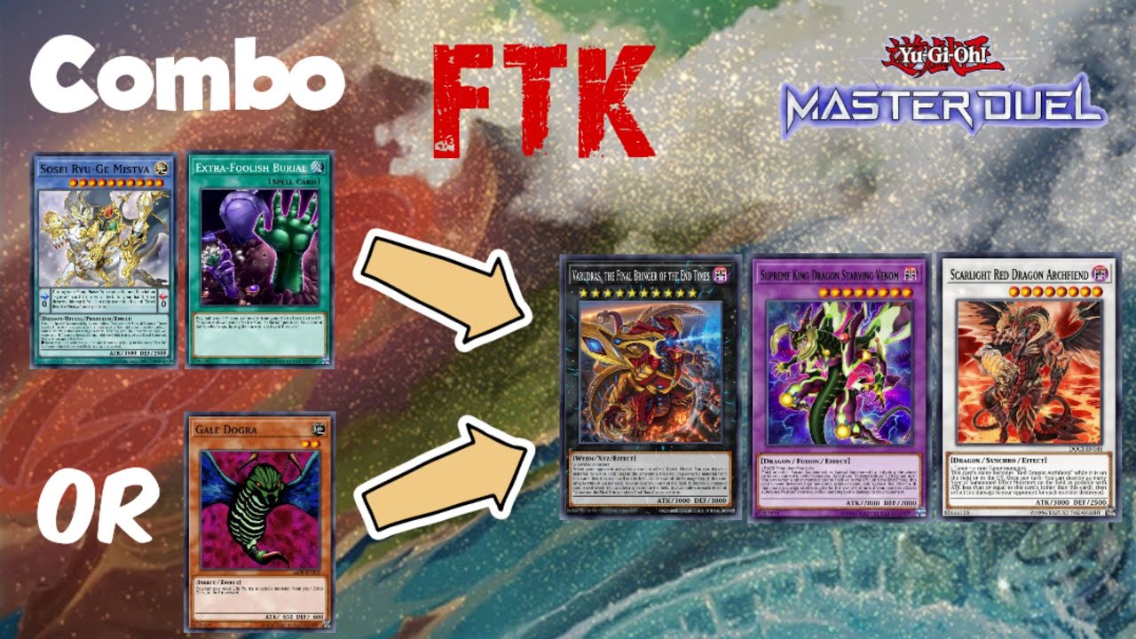 Ryu-Ge Combo FTK Yugioh Master Duel