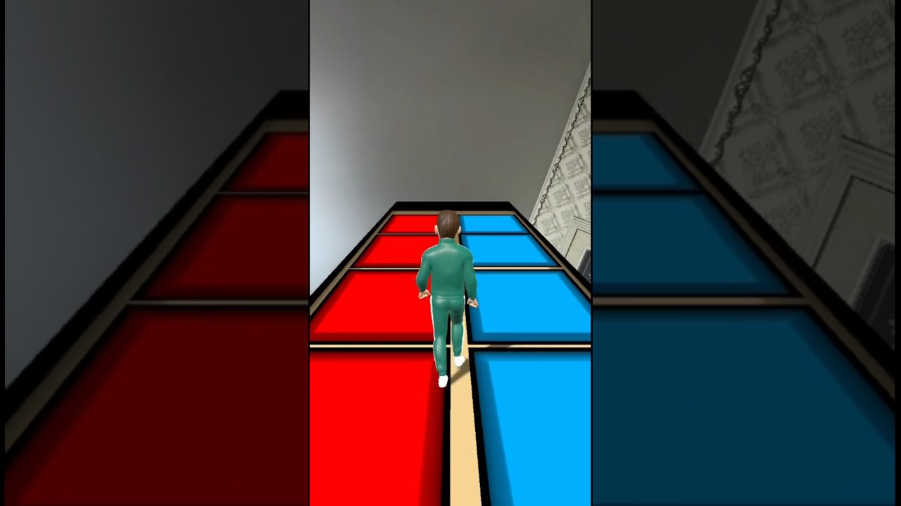 Squid Game Red or Blue #squidgamchallenge #squidgame #squidgame3 #player456 #viral #funny