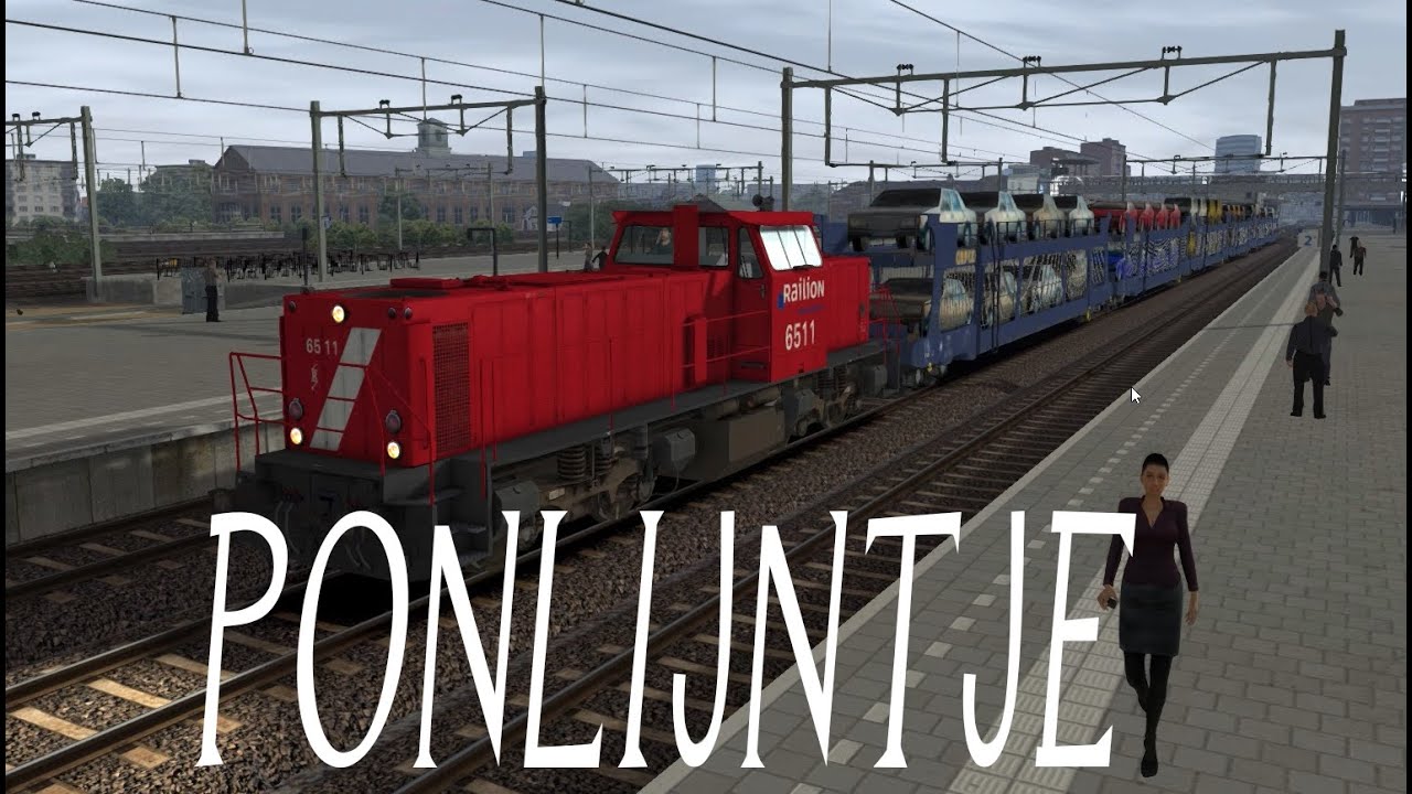 Train Simulator 2015,Goederenlijn 'Pon', (NL)