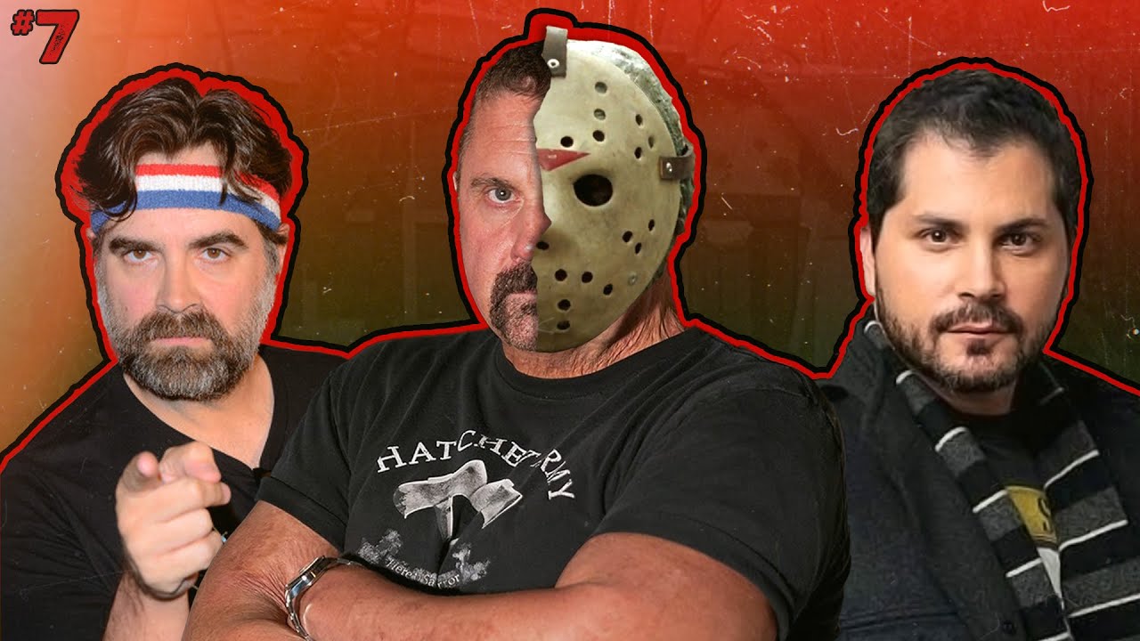 Horror Icon Kane Hodder (Jason!) Reacts to Our Movie Pitch | Darren & Josh x The Movie Crypt