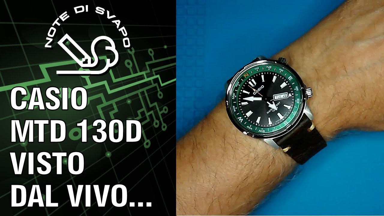 Casio MTD 130D visto dal vivo