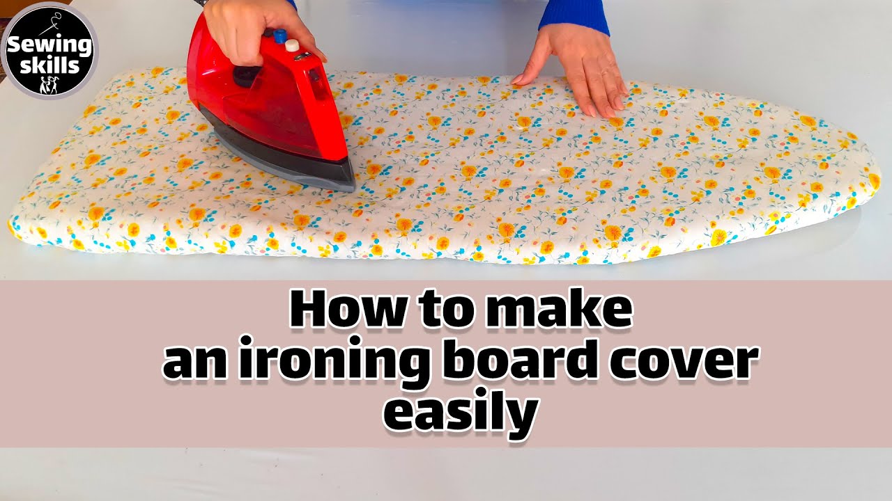 With this Technique, Sew an Ironing Table Cover for yourself at home | Simple Sewing Tricks