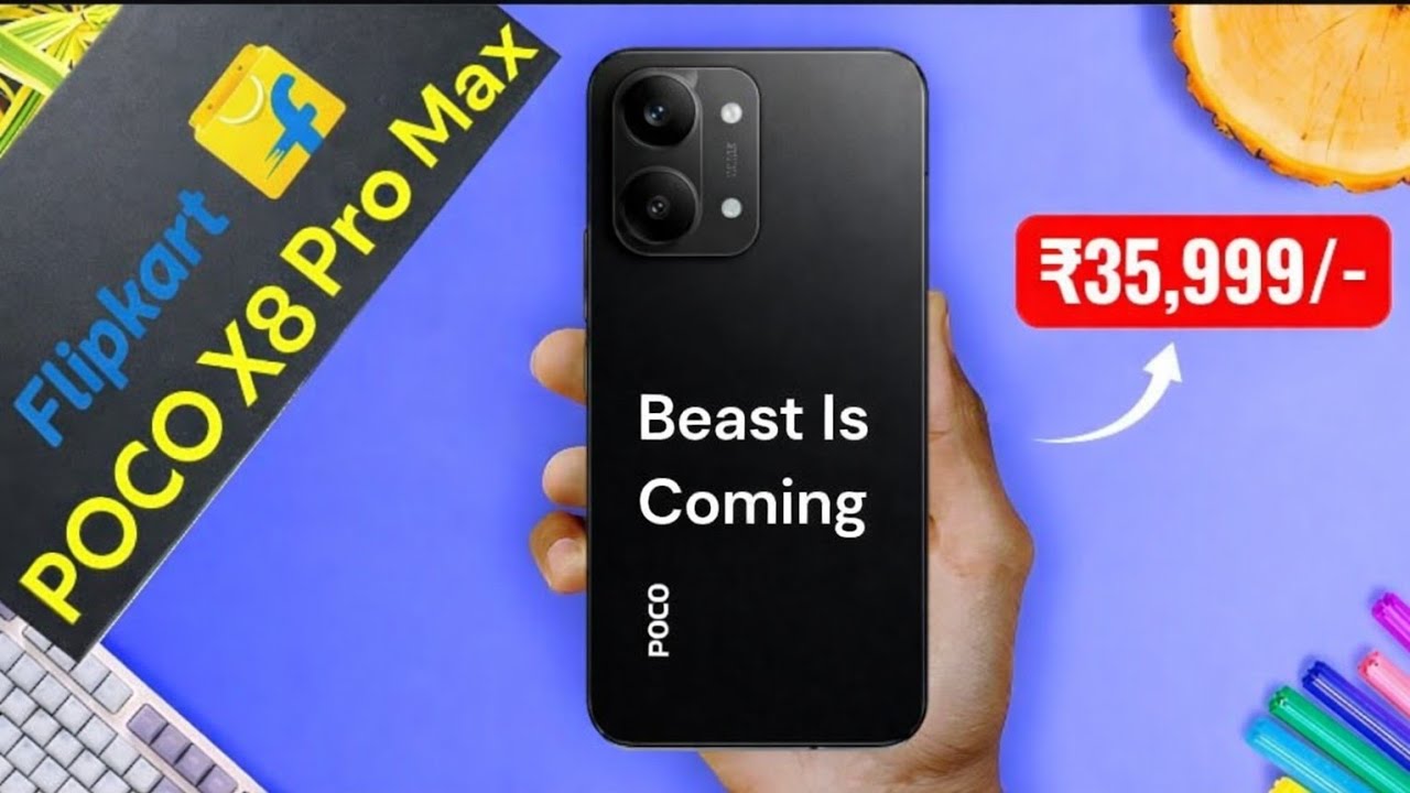 Дата выхода POCO X8 Pro Max 5g в Индии подтверждена 🚀🚀🔥🔥 #pocox8pro