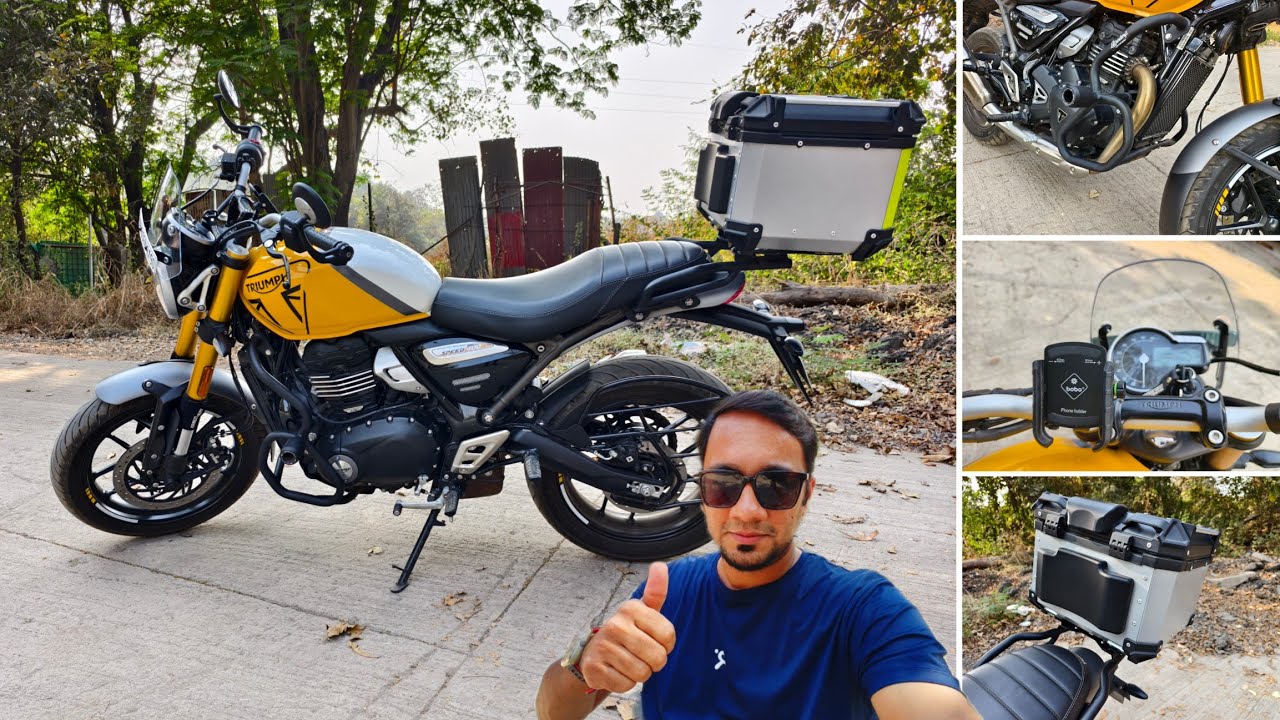 Touring accessories on my Triumph Speed 400