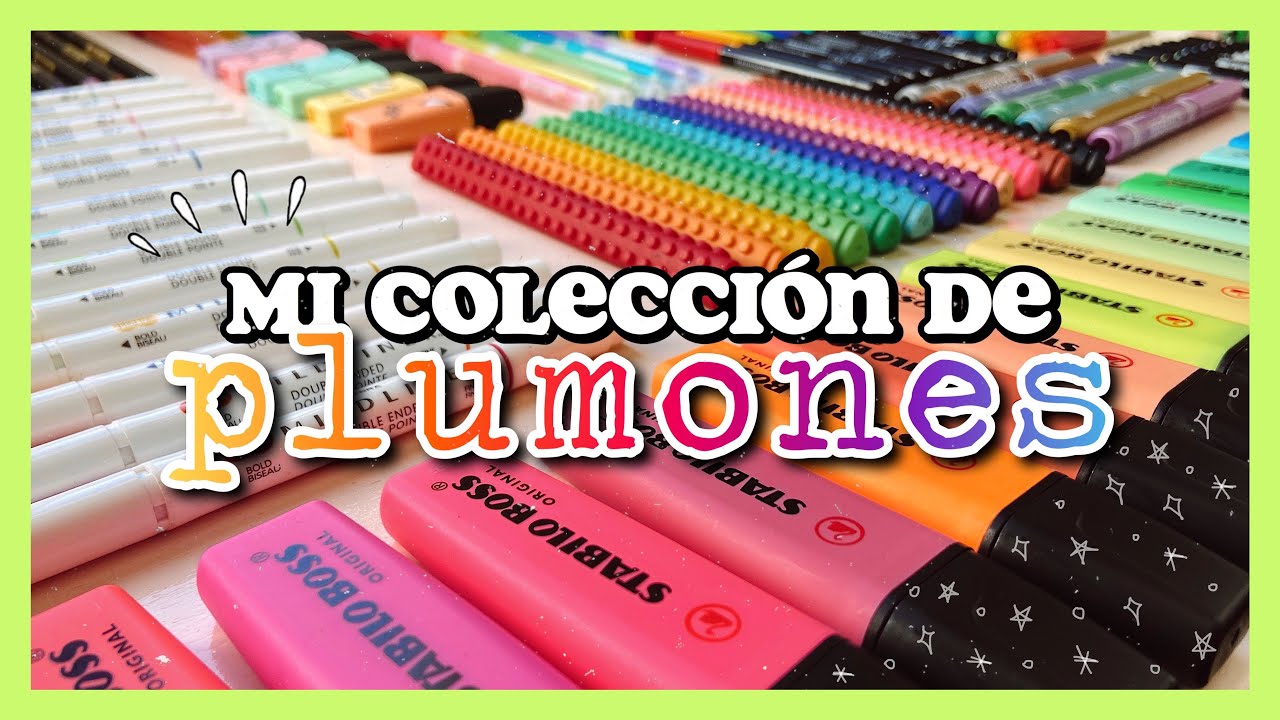 TODA MI COLECCIÓN DE PLUMONES ✰