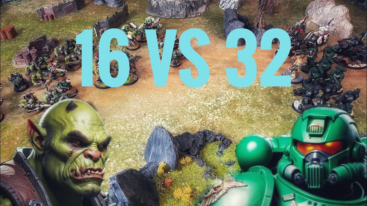 Grimdark Future - Dark Prime Brothers Vs Orcs (Onepagerules Battlereport) S2E17