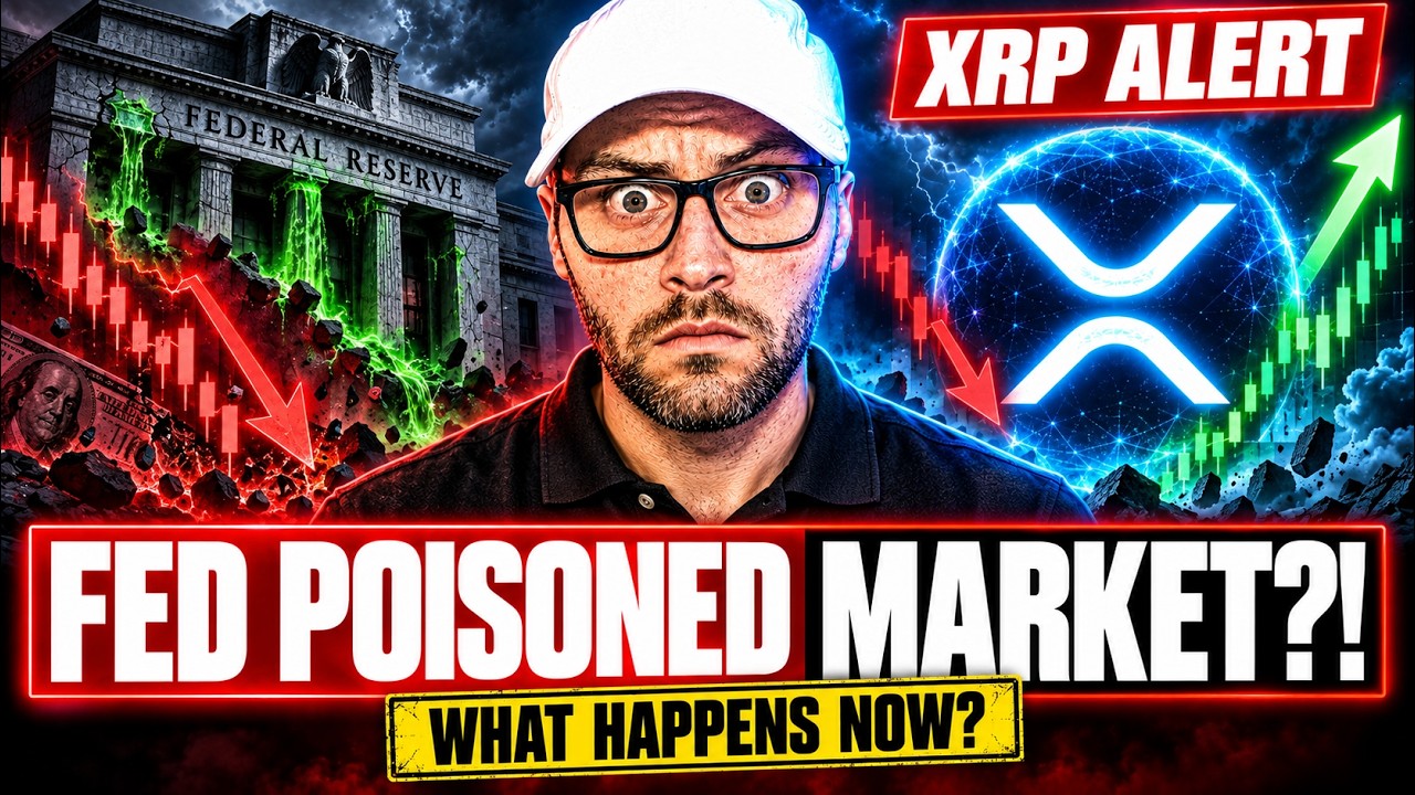 XRP: THIS IS CRAZY&hellip; THE FED JUST POISONED THE MARKET! WHAT HAPPENS TO XRP NOW?