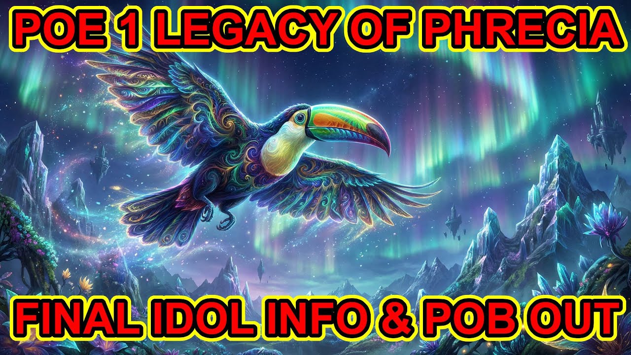 POE 1 - Final Phrecia Update - Map Mod Effect Idol Nerf Numbers, Settlers Idols Good - Path of Exile