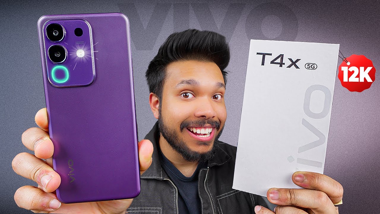 vivo T4x  5G Unboxing - The Best Phone Under ₹12999/-