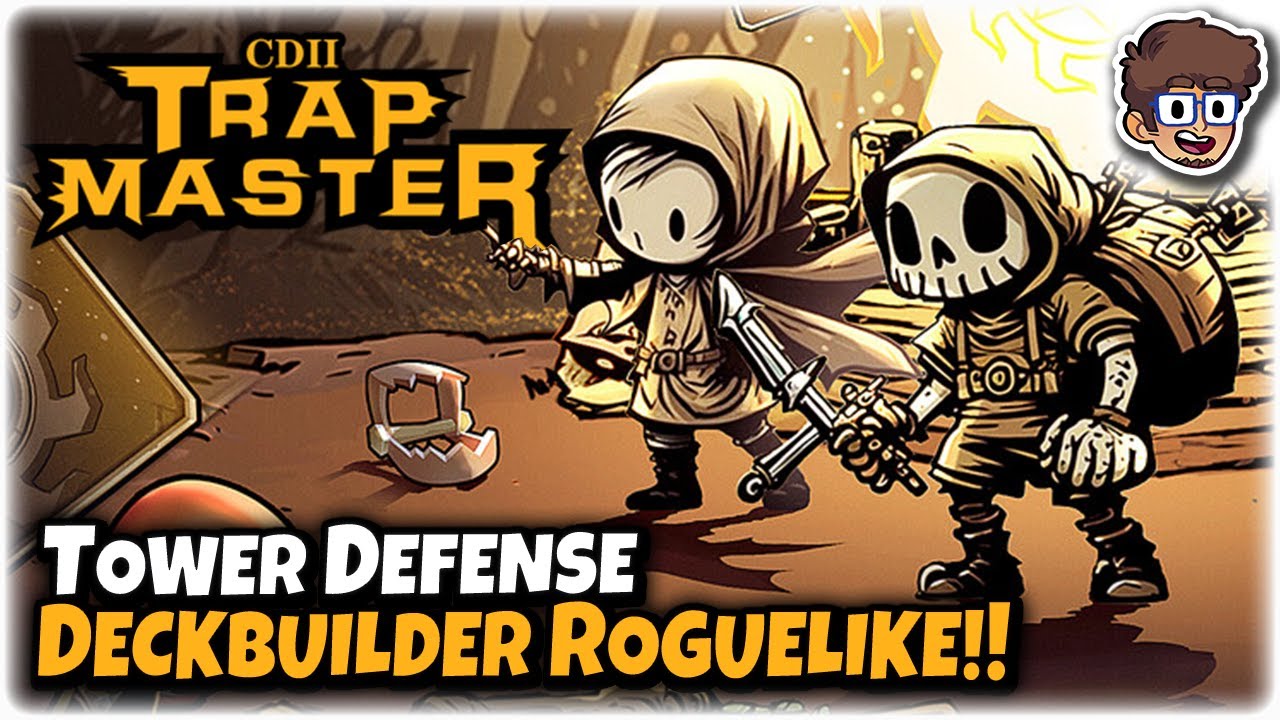 SURPRISINGLY Good Tower Defense Deckbuilder Roguelike!! | Let's Try CD 2: Trap Master