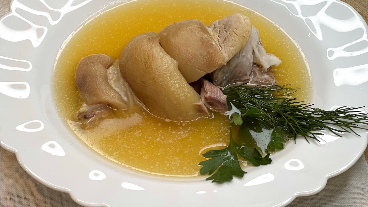 Răcituri de porc (piftie). Cum să faci o răcitură și frumoasă , și delicioasă.